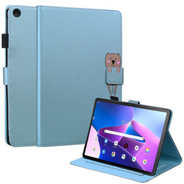 Чохол для Lenovo Tab M10 Plus 10.6 Gen 3, з клапаном, animal, м'яти