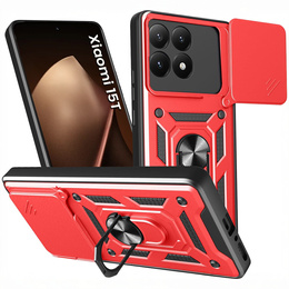 Бронечохол CamShield Slide з кришкою та кільцем для камери для Xiaomi 15T