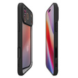 Гибридный чехол Spigen Ultra для iPhone 17 Pro, матовый черный