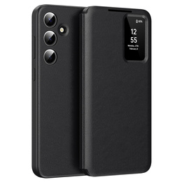 Флип-кейс для Samsung Galaxy S24, Smart View Wallet, чёрный
