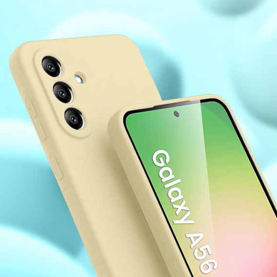 Чoхол до Samsung Galaxy A56 5G, Silicone Lite, бежевий