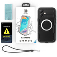 Водонепроникний чохол IP68 для iPhone 16 Plus, SHELLBOX MagSafe, чорний