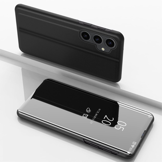 Чoхол до Samsung Galaxy S23 FE, Clear View, чорний