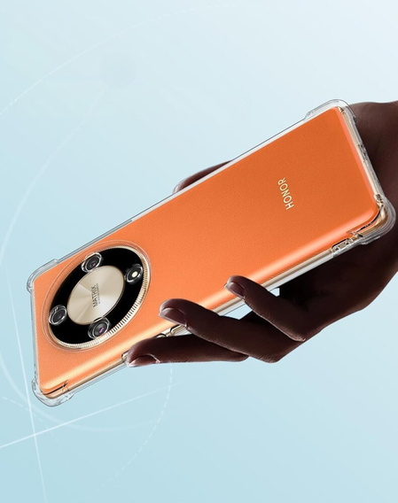 Чехол до Honor Magic 6 Lite 5G, Dropproof, прозрачный