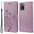 Чохол-книжка для Xiaomi Redmi 10, Butterfly, фіолетовий