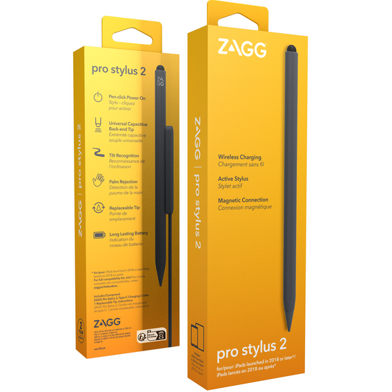 Стилус Zagg Pro Stylus 2 Pencil Stylus для Apple IPad Air/Pro 