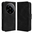 Футляр з клапаном для Xiaomi 14 Ultra, Card Slot, чорний