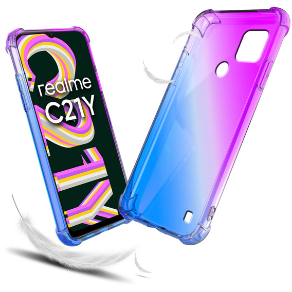 Чохол для Realme C21Y / C25Y, Gradient Dropproof, м'яти