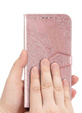 Откидной чехол для Oppo Reno 11F 5G, Mandala, розовый rose gold