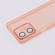 Чoхол до Xiaomi Poco F5, Fusion Hybrid, прозорий / рожевий
