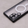 Магнітний чохол Dual Glass MagSafe для Samsung Galaxy S23 Ultra, чорний