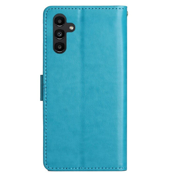 Откидной чехол для Samsung Galaxy A55 5G, Wallet, Butterfly, фиолетовый