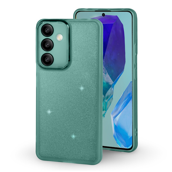 Чoхол до Samsung Galaxy M55 5G, Glittery Powder, зелений