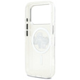 Чехол Karl Lagerfeld IML Glitter Karl and Choupette MagSafe для iPhone 17 Pro