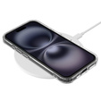 Магнитный чехол MagSafe для iPhone 16 Plus, ERBORD CrystalMag, прозрачный + стекло для экрана