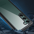 Чoхол Shockproof до Samsung Galaxy S22, із захисним екраном, чорний