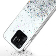 Чoхол до Xiaomi Redmi 10C, Glittery, прозорий