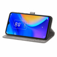Откидной чехол для TCL 20 SE, Mandala, серый