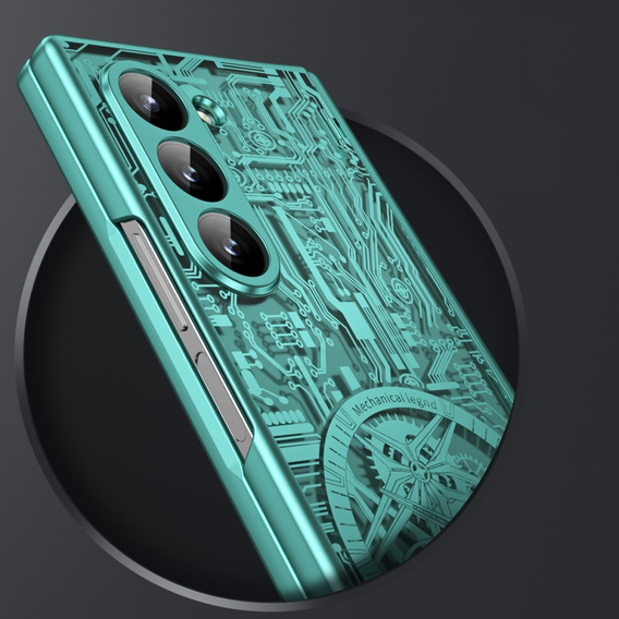 Чехол для Samsung Galaxy Z Fold6 5G, Mechanical Legend, зелёный