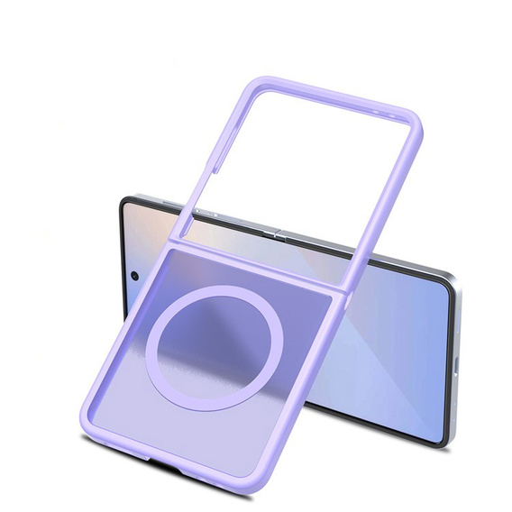 Чохол з MagSafe - гібридний матовий чохол для Samsung Galaxy Z Flip7