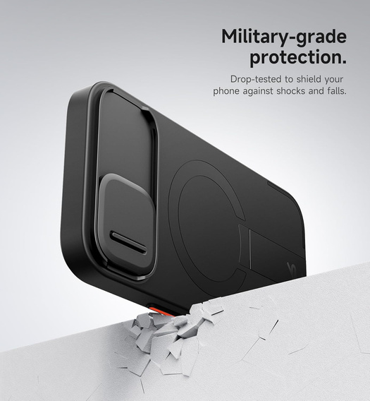 Чехол для iPhone 13/14 Suritch Shockproof, Suritch Shockproof, для MagSafe, розовый