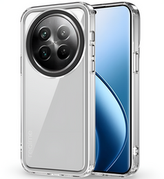 Чехол до Realme 12, Fusion Hybrid, прозрачный