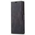Чехол для Samsung Galaxy S24 Ultra, ERBORD Vintage, бумажник с клапаном, чёрный