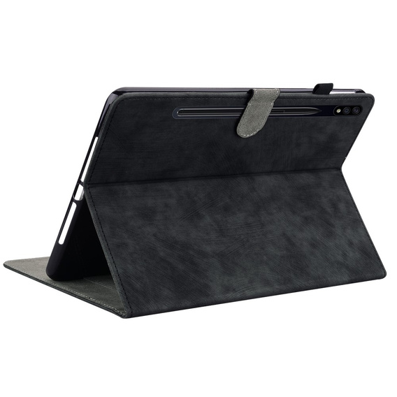Чехол до Samsung Galaxy Tab S9, Wallet Pen Slot, чёрный