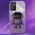 Чохол для Samsung Galaxy A55 5G, Glitter Astronaut, фіолетовий