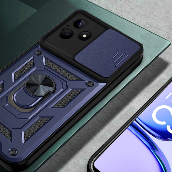 Чохол NOX Camera Slide Realme C53 4G, CamShield Slide, синій
