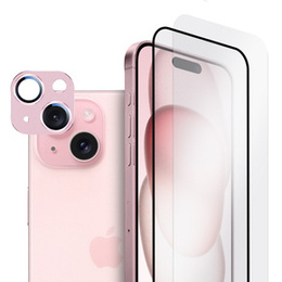 2х гартоване скло ERBORD для камери, щоб iPhone 15