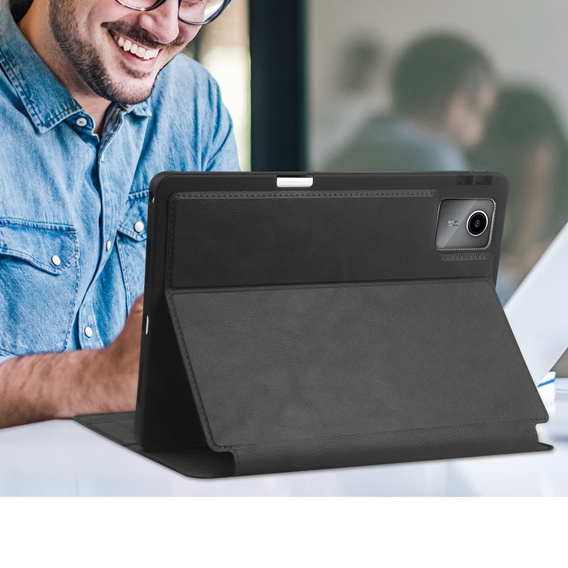 Чохол для Lenovo Tab M11, Business Card and Pen Slot, чорний