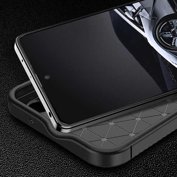 Чoхол до Xiaomi POCO X5 5G, Carbon Gel, чорний