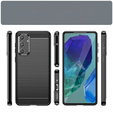 Чехол до Samsung Galaxy M55 5G, Carbon, чёрный