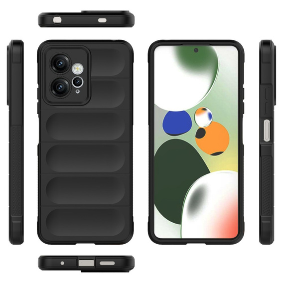 Чехол до Xiaomi Redmi Note 12 4G, Gaming Shockproof, чёрный