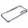 Чохол для iPhone 16, Magnetic Dual Glass, сріблястий