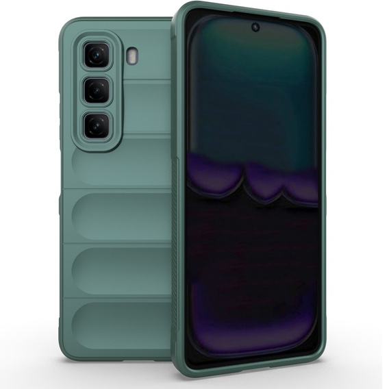 Чехол до Infinix Hot 50 4G, Gaming Shockproof, зелёный