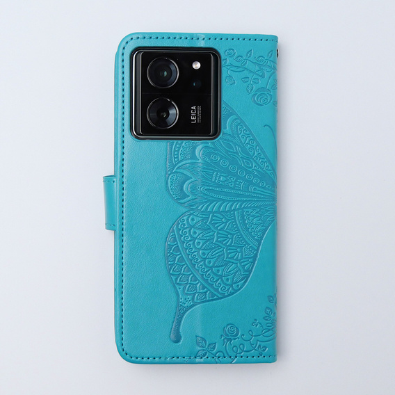 Чохол-книжка для Xiaomi 13T / 13T Pro, Butterfly, м'яти