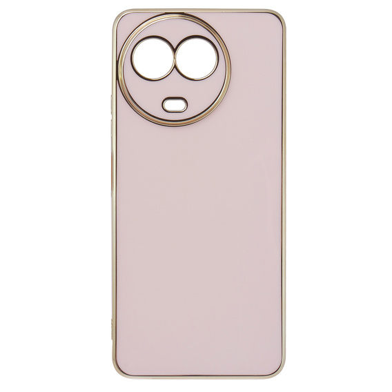 Чохол для Realme 11 5G, Glamour CamShield, рожевий rose gold