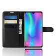 Чохол-книжка для Huawei P Smart 2019, Split Leather Wallet, чорний