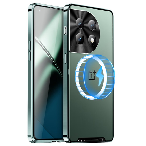 Защитный чехол для камеры OnePlus 12 5G, CamShield MagSafe, прозрачный / зеленый