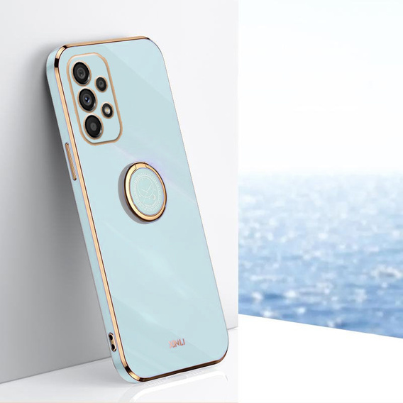 Чoхол до Samsung Galaxy A53 5G, Electro Ring, м'ятний 
