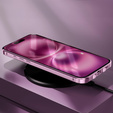 Магнітний чохол Dual Glass MagSafe для iPhone 16, рожевий rose gold