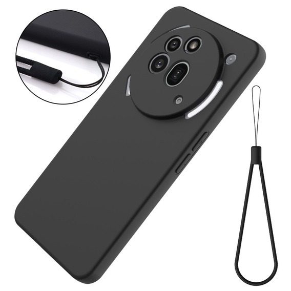 Чoхол до Nothing Phone 3a Pro, Silicone Lite, чорний