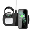 Безпровідна зарядка XDL-WA06 3in1 10W - black