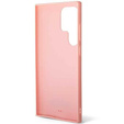 Чехол Karl Lagerfeld до Samsung Galaxy S23 Ultra, Saffiano Mono Metal, розовый