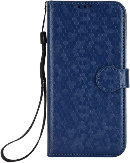 Флип-кейс для Samsung Galaxy M55 5G, Wallet Rhombus, чёрный