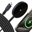 Індуктивний зарядний пристрій ESR HaloLock Mini MagSafe для USB Type-C, чорний
