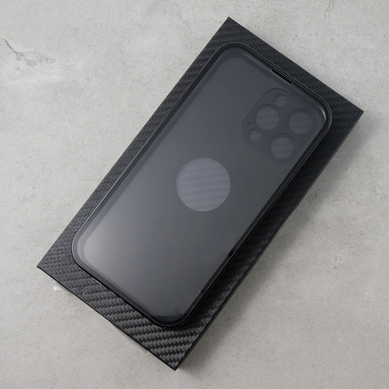 Чохол для iPhone 13 Pro Max, Dual Glass, для Magsafe, чорний