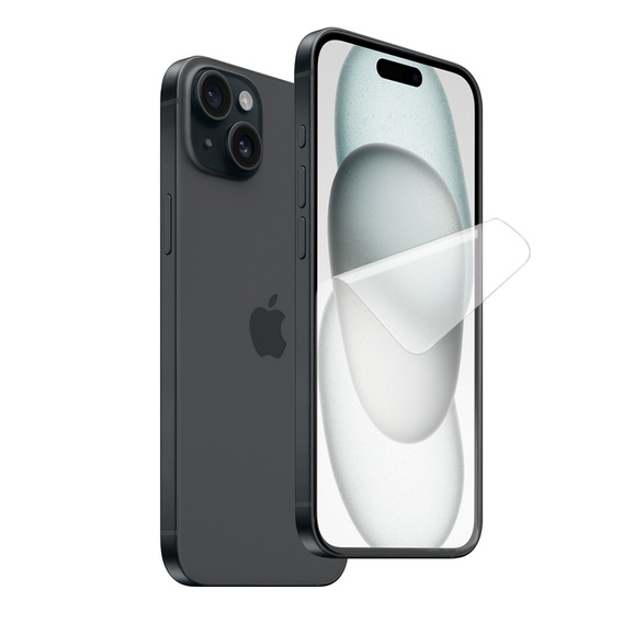 2x Гидрогелевая пленка для iPhone 15 Plus, гидрогелевая пленка ERBORD